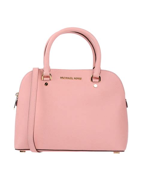 pink and white michael kors purse winter 2015|Michael Kors pink studded purse.